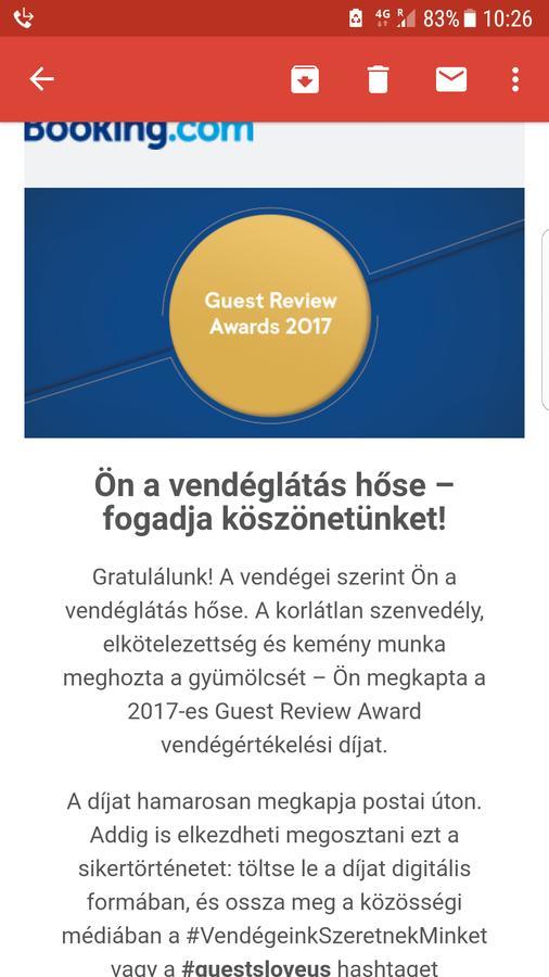 Kincses Vendeghaz Hotel Balatongyörök Buitenkant foto
